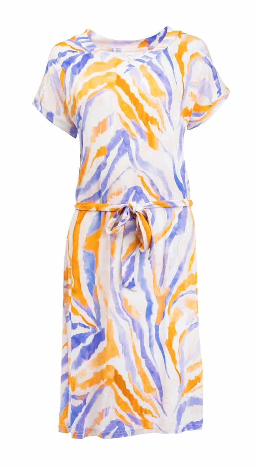Mary SS Zebra Dress