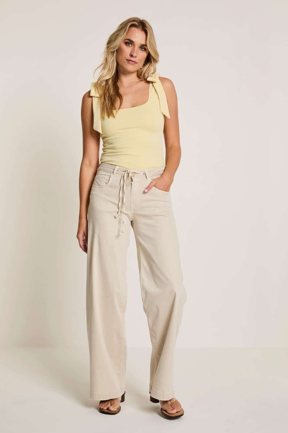 Cloë Cotton Tencel Pant