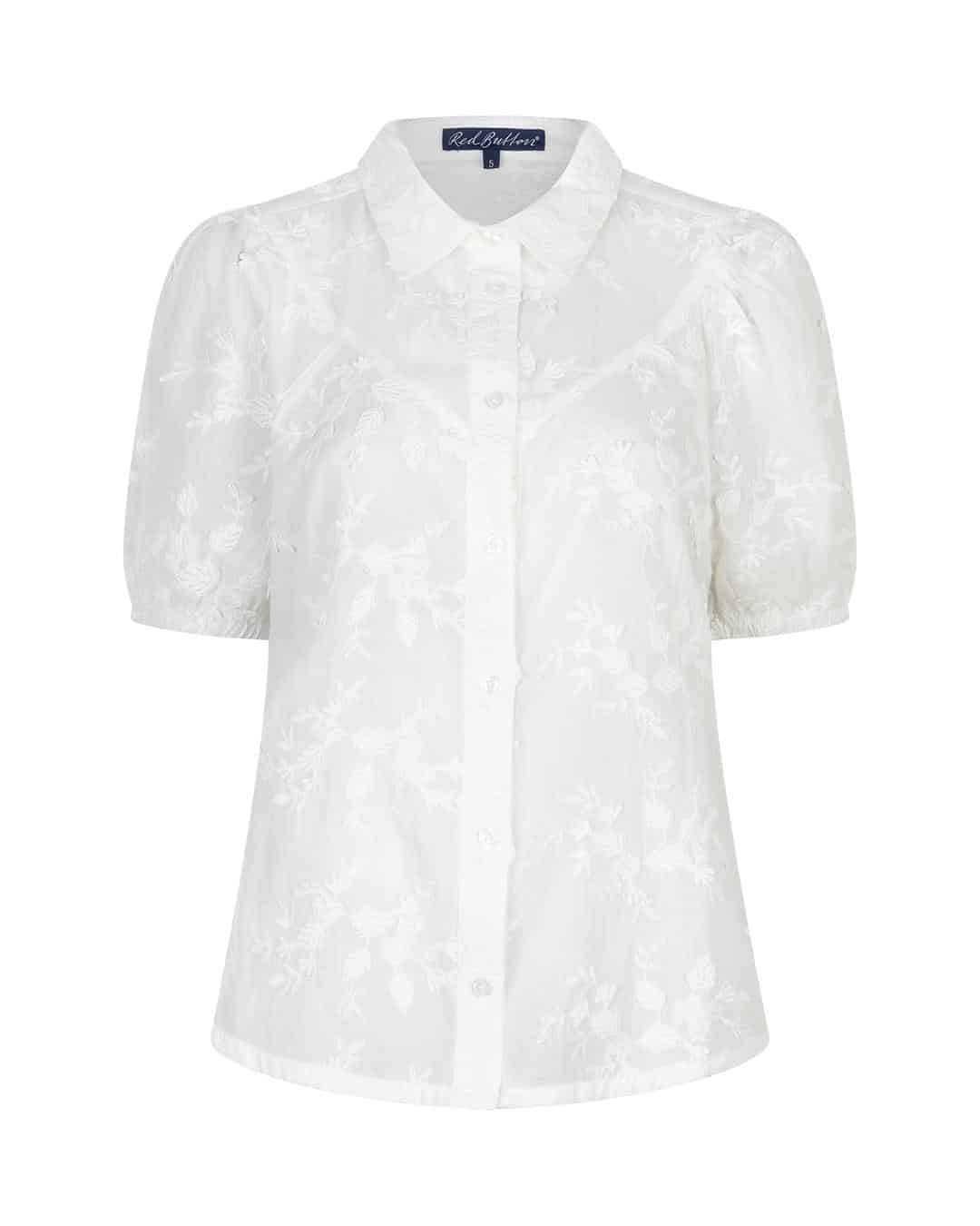 Victoria 3D Flower Blouse