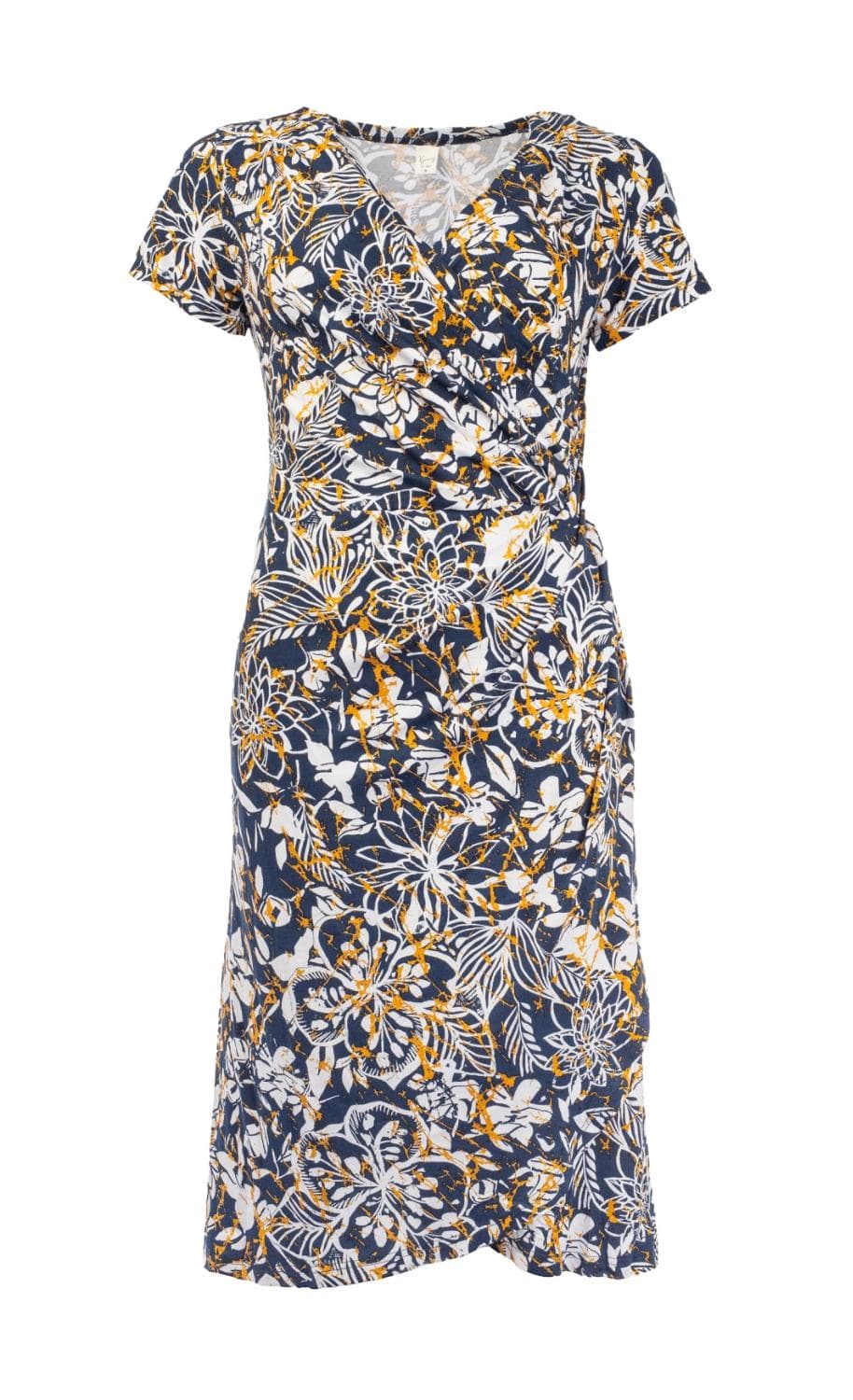 Janet Long Flower Dress