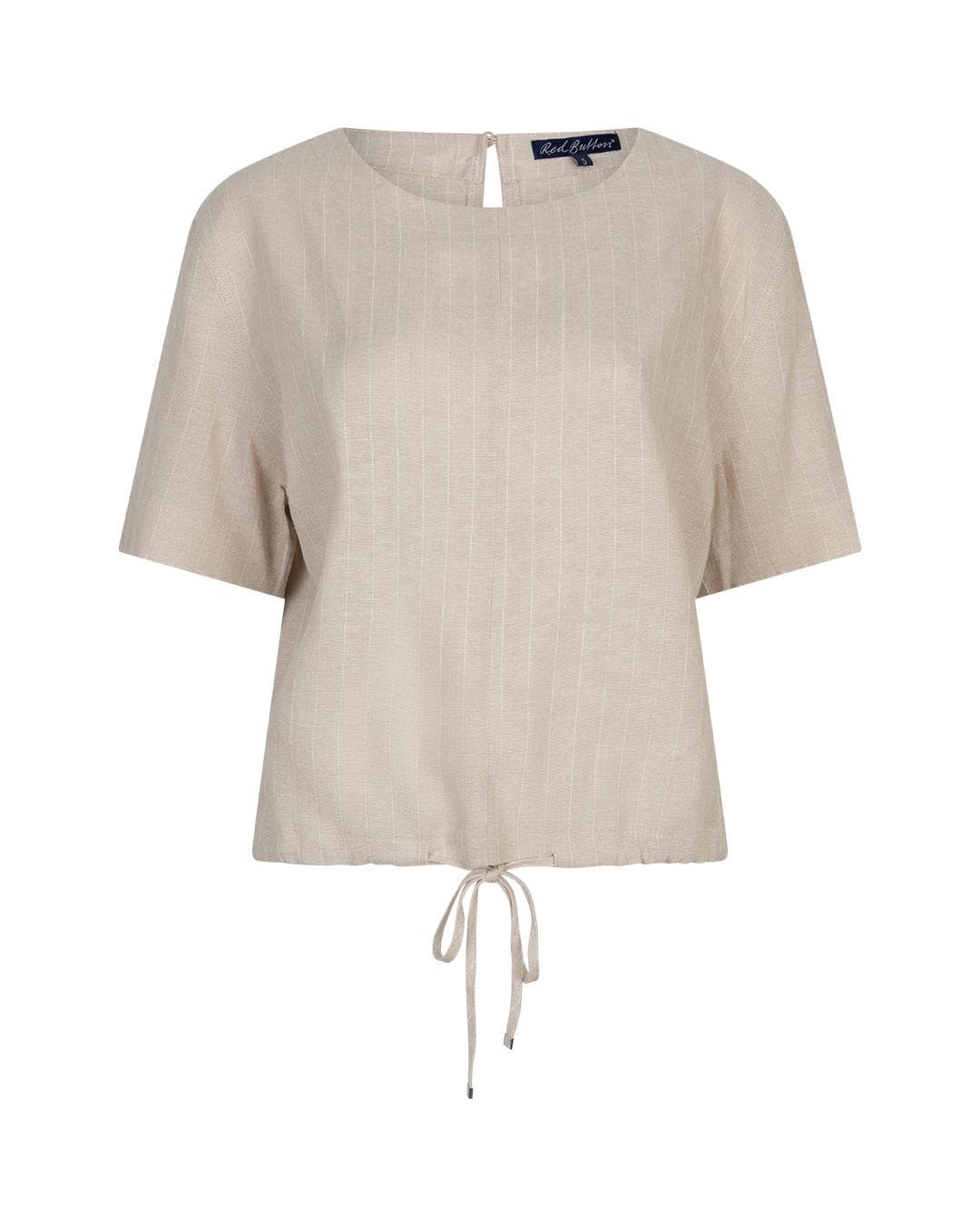 Skyler Strip Lin/Visc Blouse