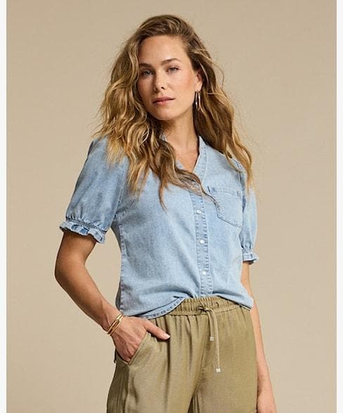 Victoria Blouse Denim